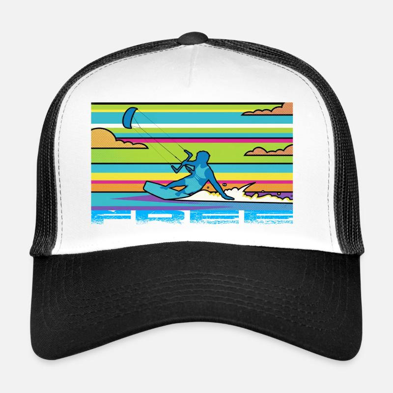 Le kitesurf Casquette trucker 