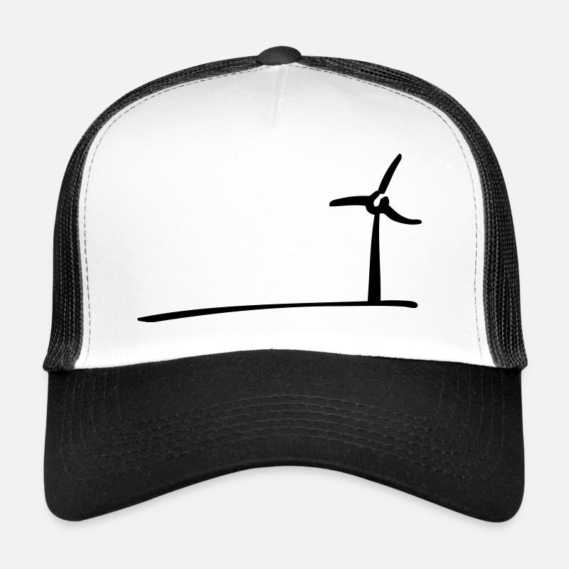 Windmill - Trucker Cap - Weiß/Schwarz