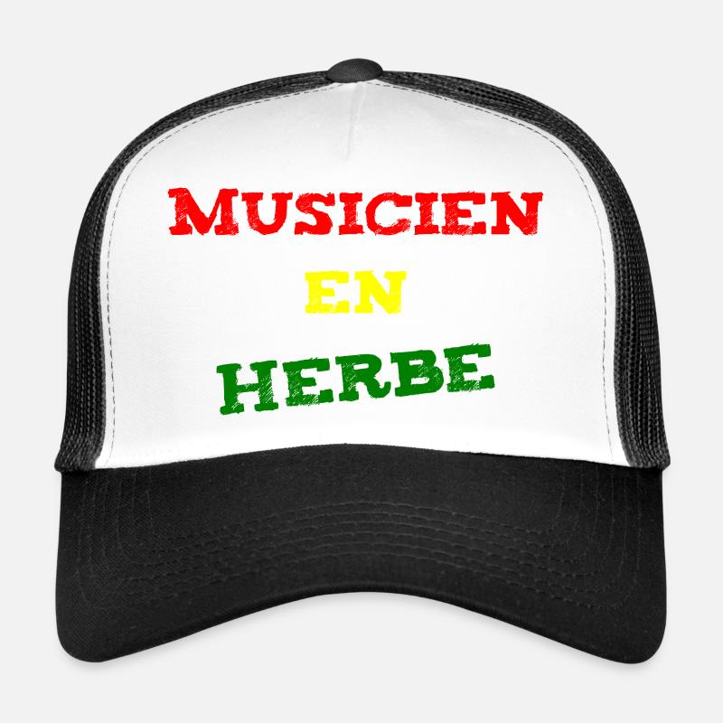 MUSICIEN EN HERBE ! (reggae, ska, dub) Casquette trucker 