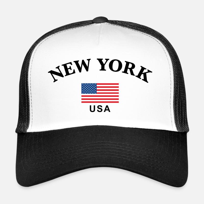 New York, États-Unis Casquette trucker 