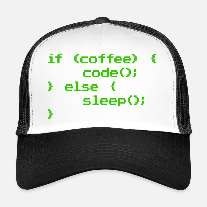 Kein Kaffee Kein Code Programmierer Informatiker Trucker Cap