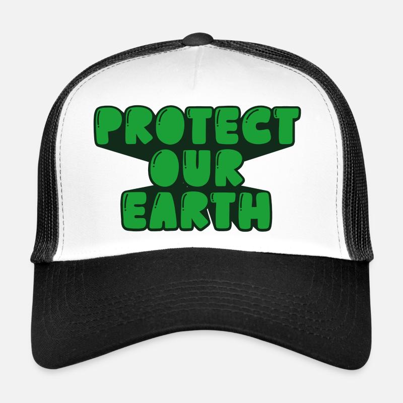 Protégez notre Terre Casquette trucker 