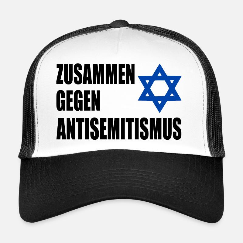 zusammen gegen antisemitism Trucker Cap