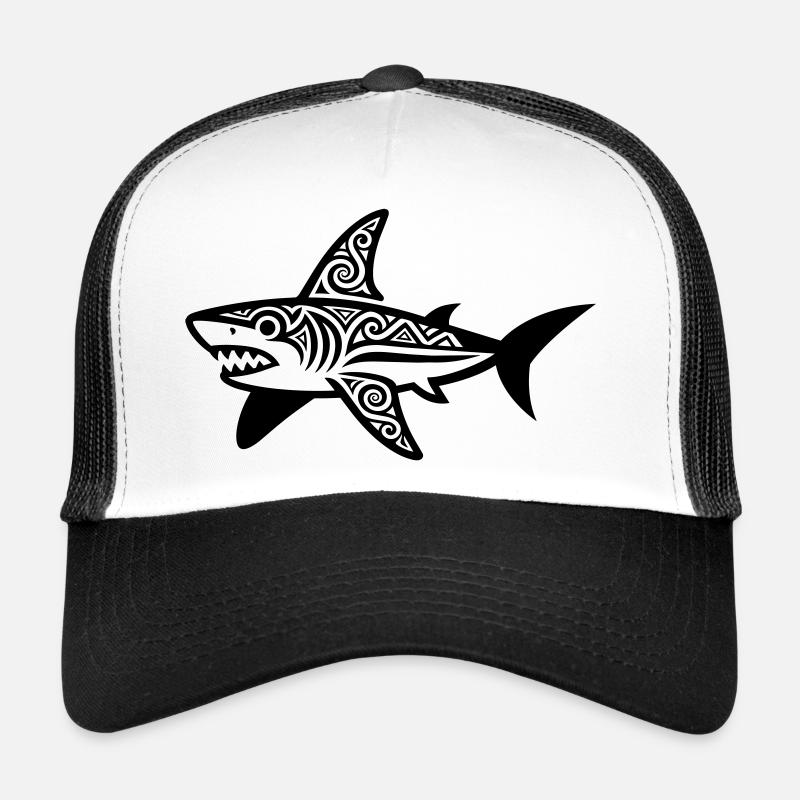 Requin maori Casquette trucker 