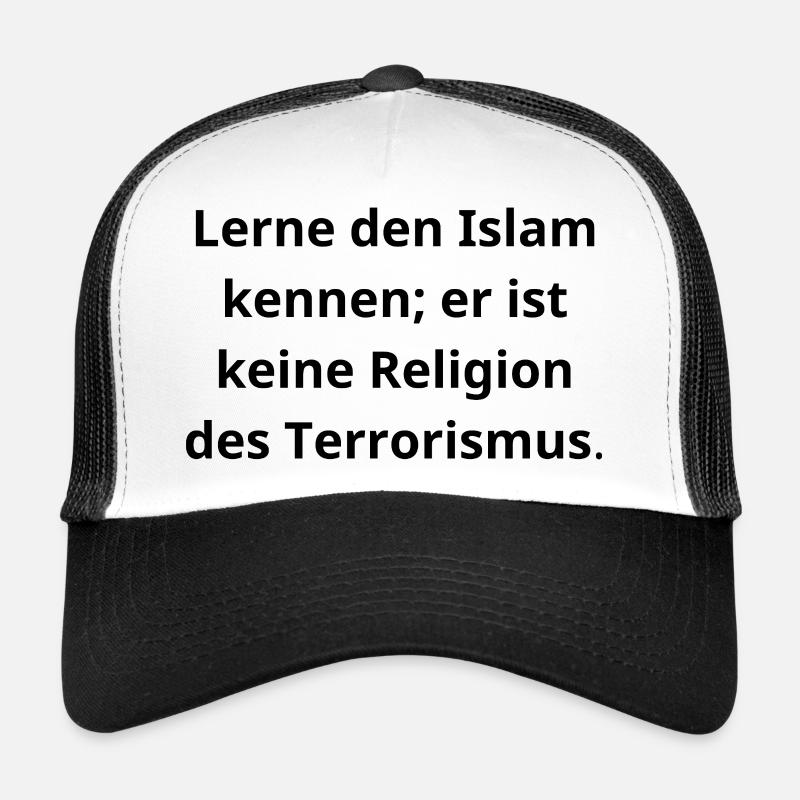 Islam kennenlernen: Frieden statt Vorurteile Trucker Cap