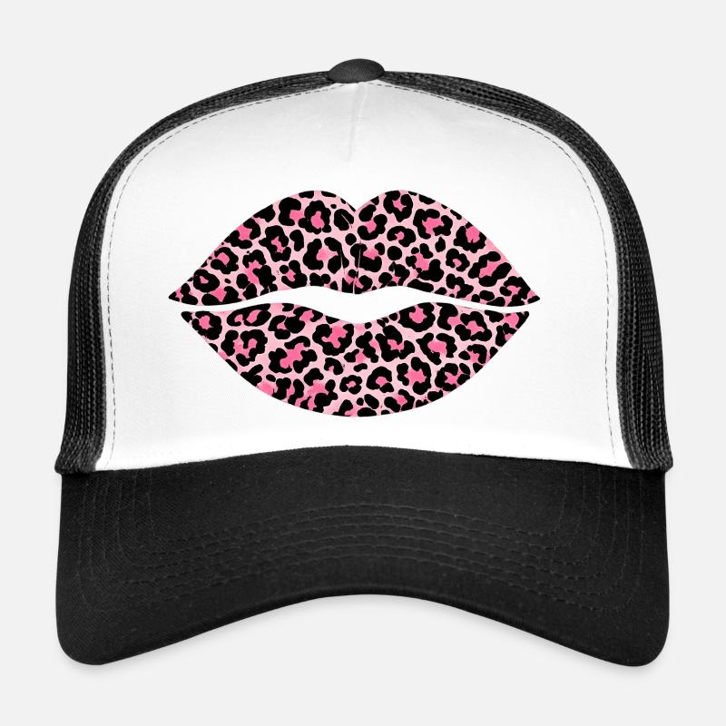 Lèvres Leoprint Casquette trucker 