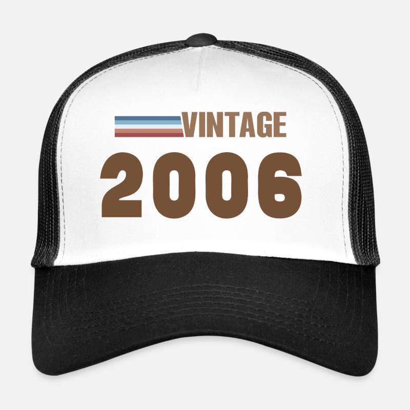 20 Years 2006 Handwritten Script T-Shirt Trucker Cap
