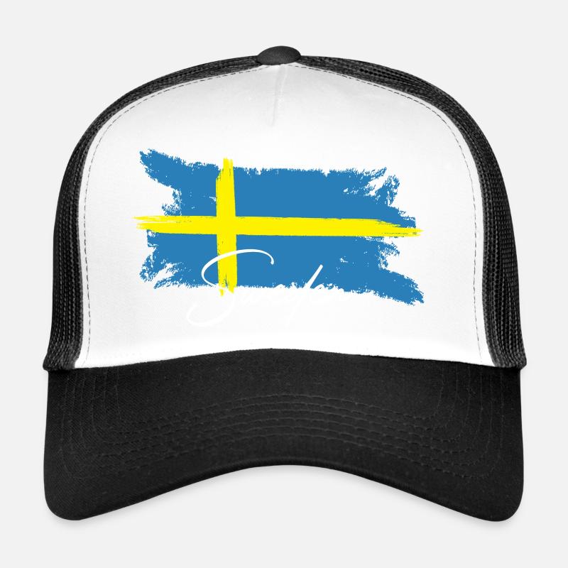 Suède, Scandinavie Casquette trucker 