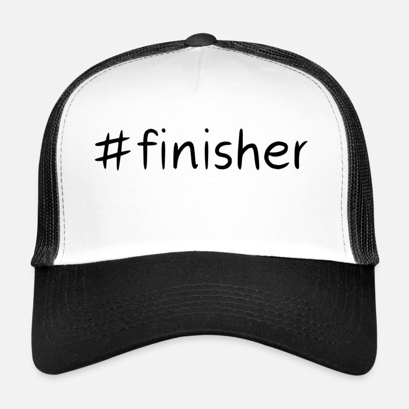 #Finisher - Trucker Cap - Weiß/Schwarz