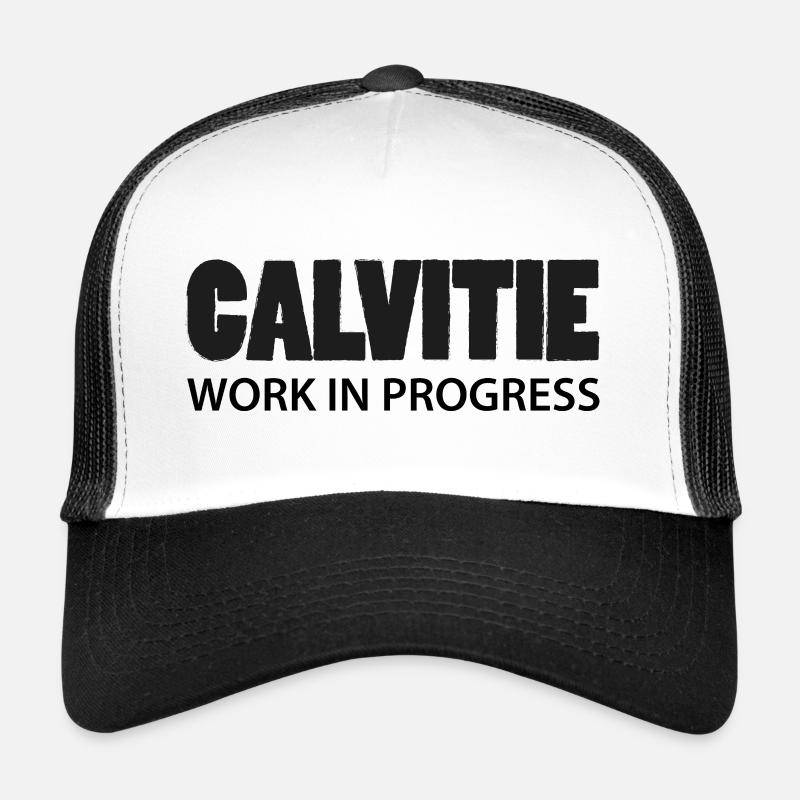 Glatze Mann Glatze Humor Trucker Cap
