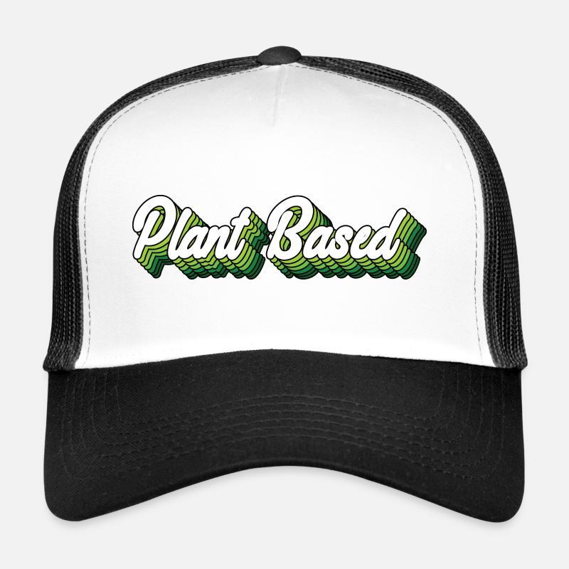 Plant Based - Trucker Cap - white/black