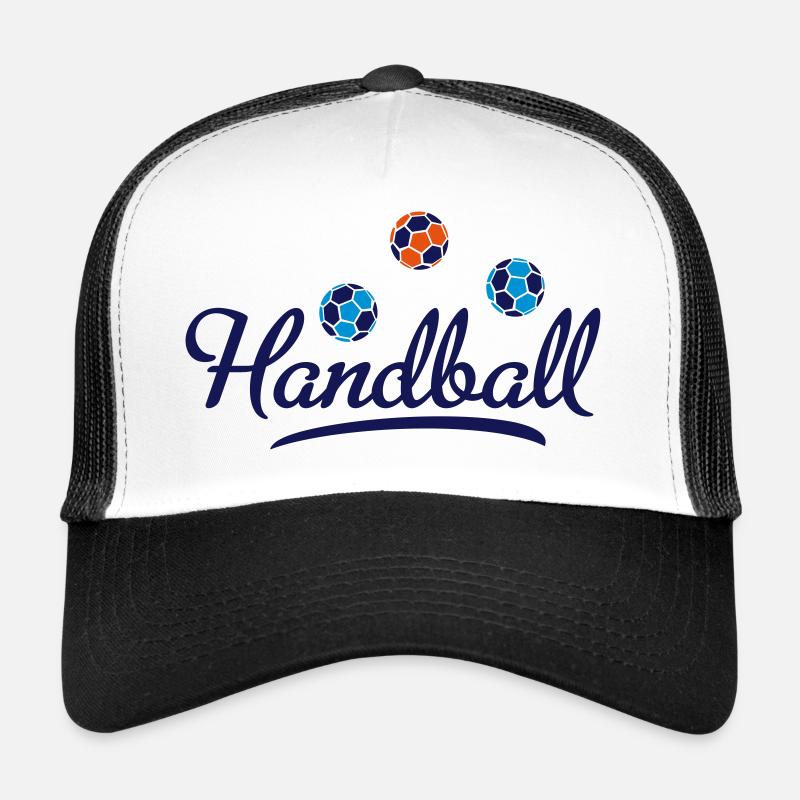 Handball - Trucker Cap - Weiß/Schwarz