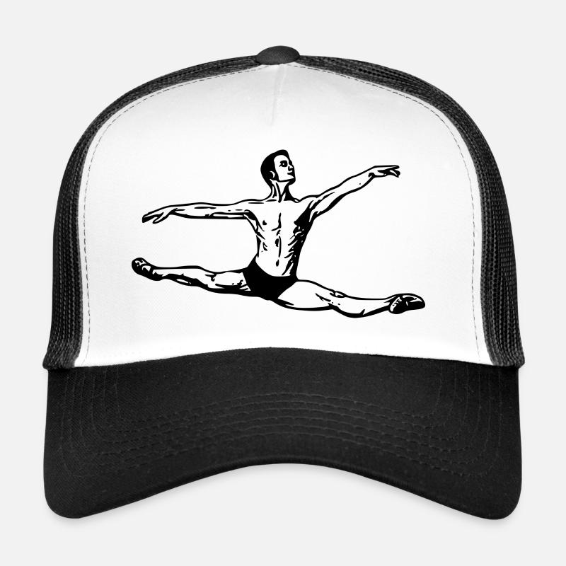 dancer - Trucker Cap - white/black
