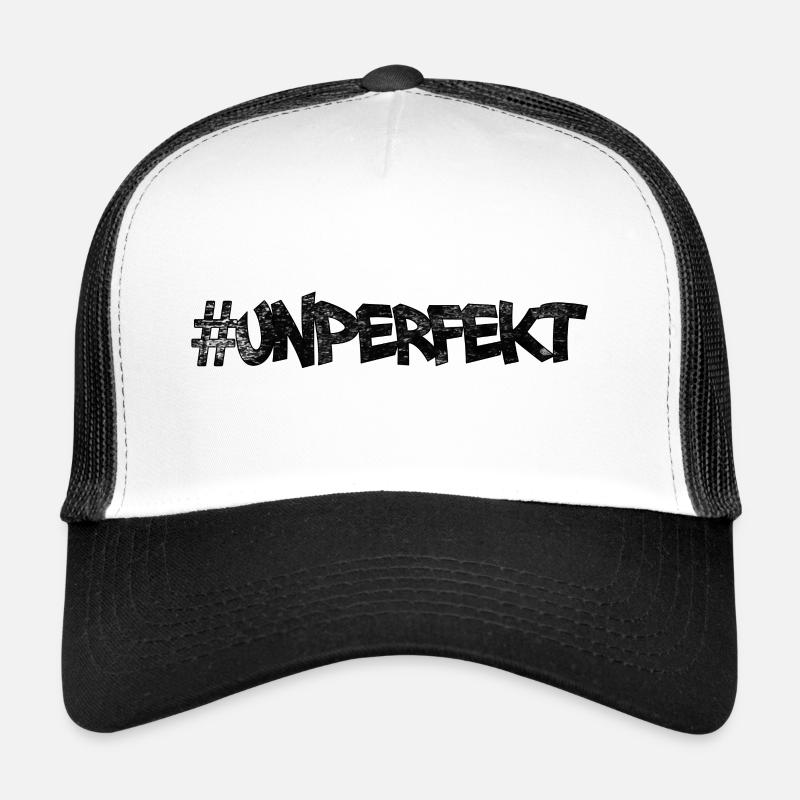 #unperfekt - Trucker Cap - Weiß/Schwarz
