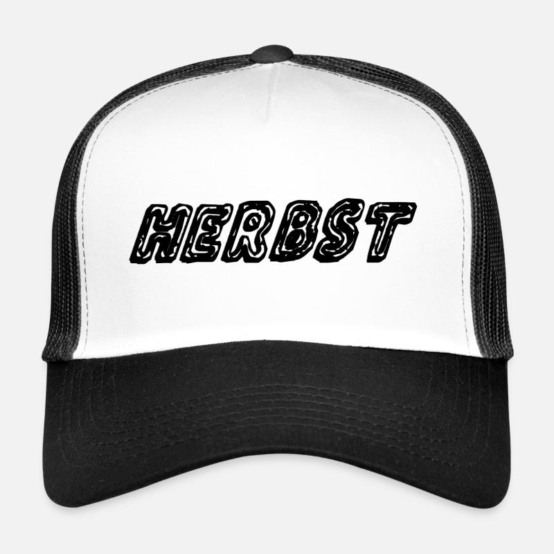 Feuilles d’automne Tendance Design Casquette trucker 