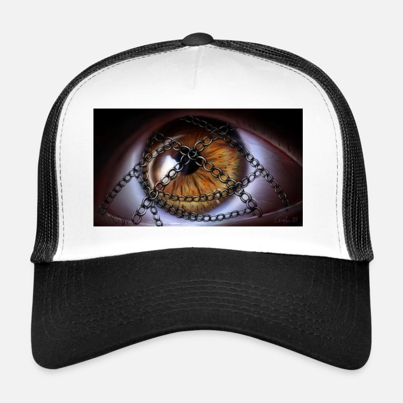 Eye with chains Trucker Cap
