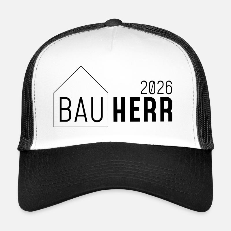 Constructeur avec maison 2026 Casquette trucker 