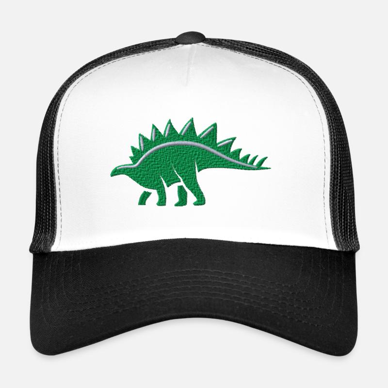 Stégosaure brodé Casquette trucker 