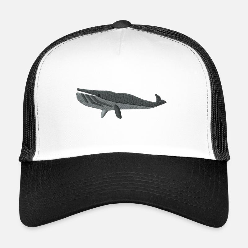 Baleine brodée Casquette trucker 