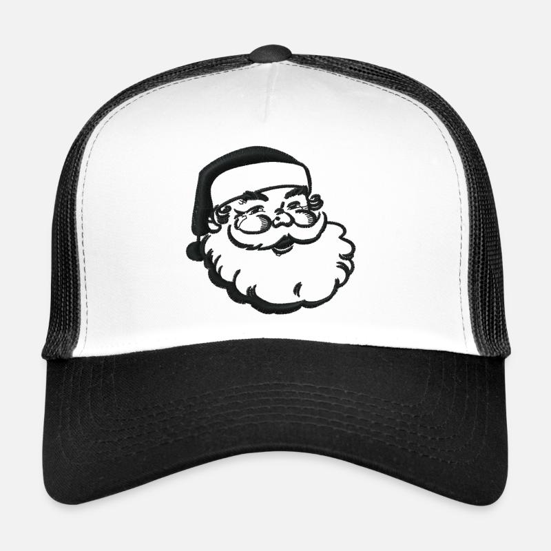Père Noël brodé Casquette trucker 