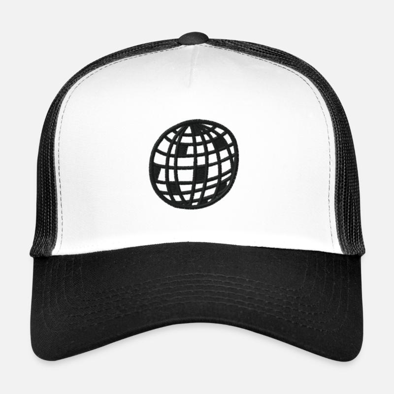 Disco ball - Trucker Cap - white/black