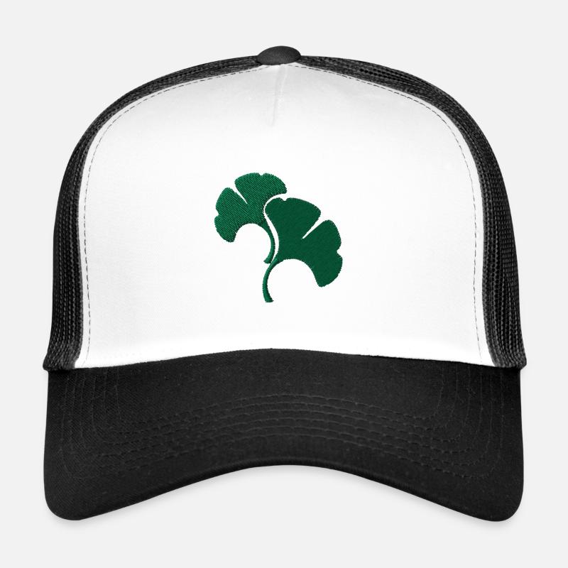 Trèfle - Casquette trucker  - blanc/noir