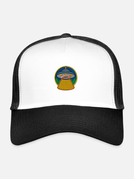 UFO - Trucker Cap - white/black - Front