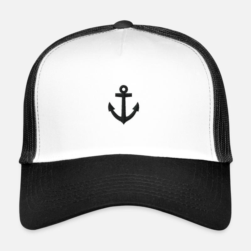 Ancre brodée Casquette trucker 