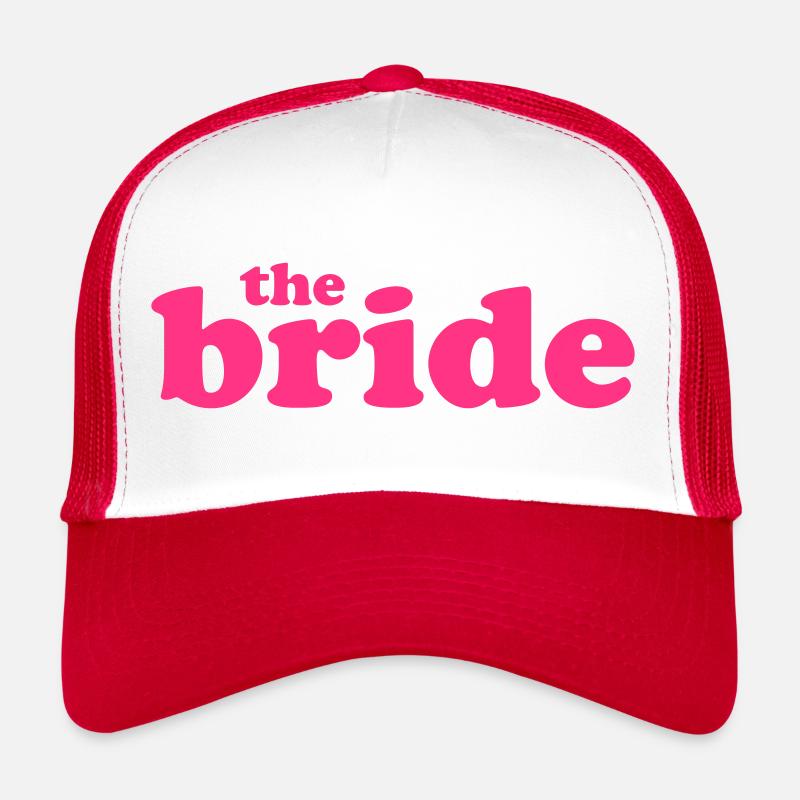 The bride Casquette trucker 