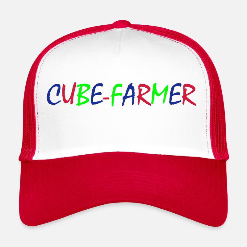 Cube Farmer Coloré Casquette trucker 
