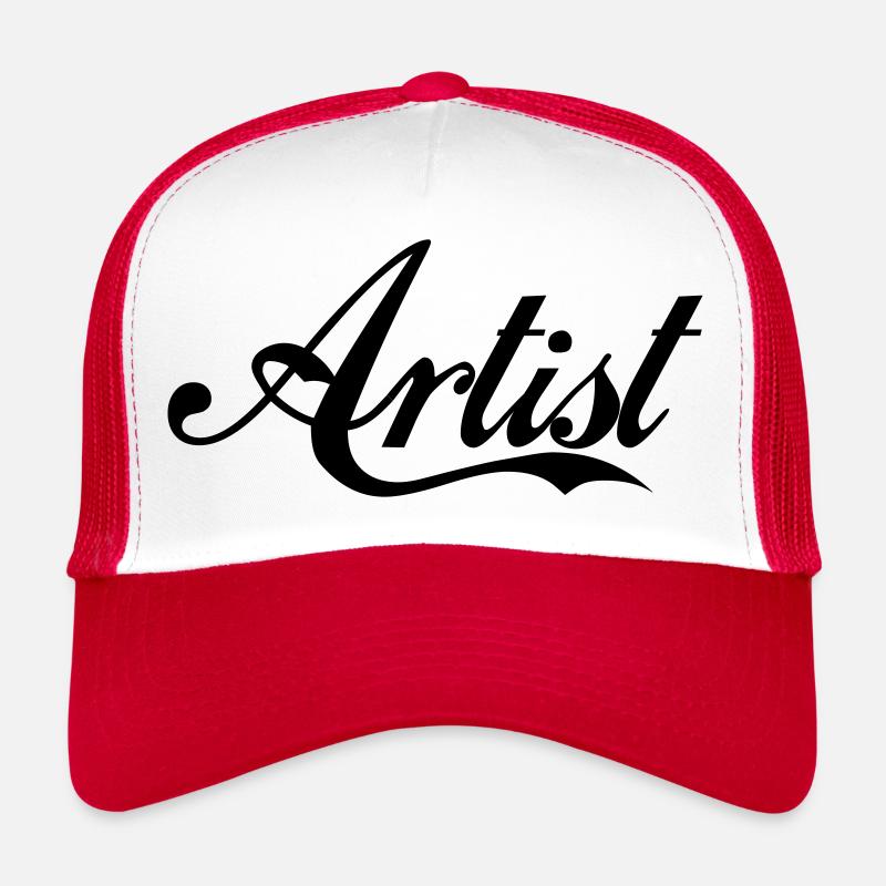 Label d'artiste Casquette trucker 