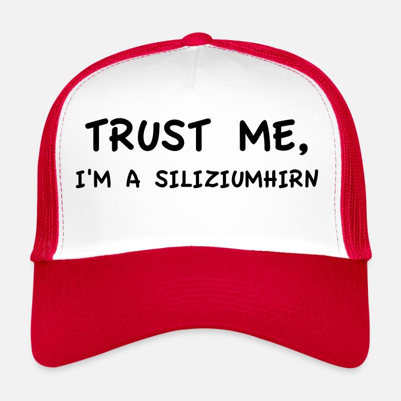 Trust Me I'm a Silicon Brain Monochrome Trucker Cap