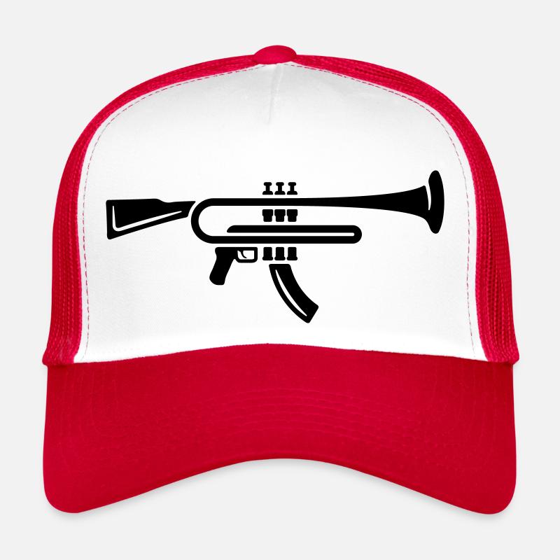 Fusil trompette Casquette trucker 