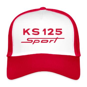 Zündapp KS 125 Sport - Casquette trucker  - blanc/rouge - Devant