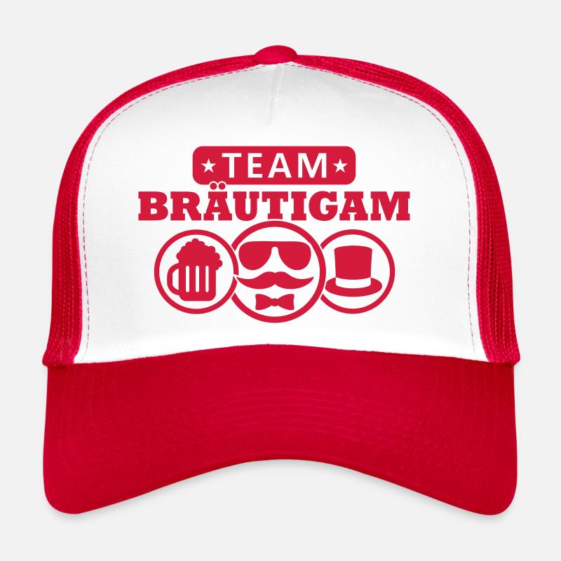 Team Bräutigam (Schriftzug) Trucker Cap