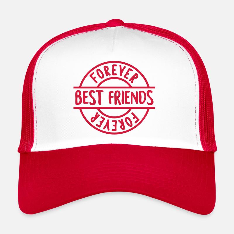 Best Friends Forever (timbre) Casquette trucker 