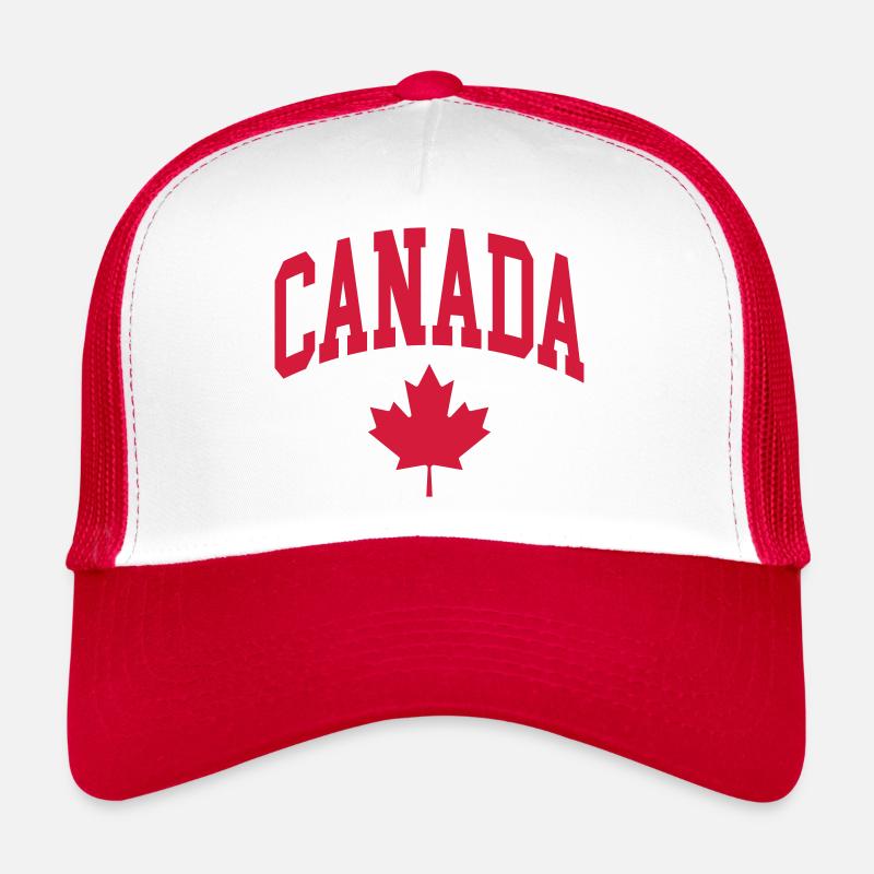 Canada - Trucker Cap - white/red