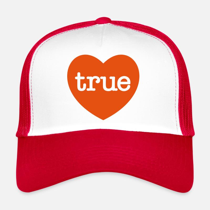 WAHRE LIEBE Herz Trucker Cap