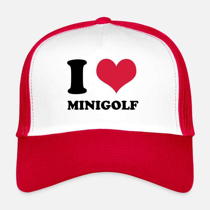 I Love Minigolf Trucker Cap