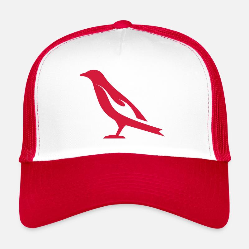 Burning Bird | Burning Bird Silhouette Trucker Cap
