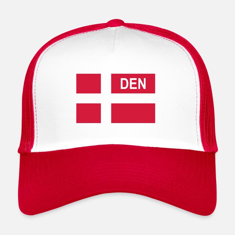 Drapeau tactique danois Danemark - Danemark - DEN Casquette trucker 