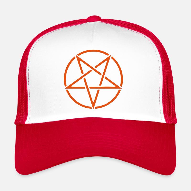 Fld.) Pentagramm, LCF, 6-6-6, Floluxdef.de Trucker Cap