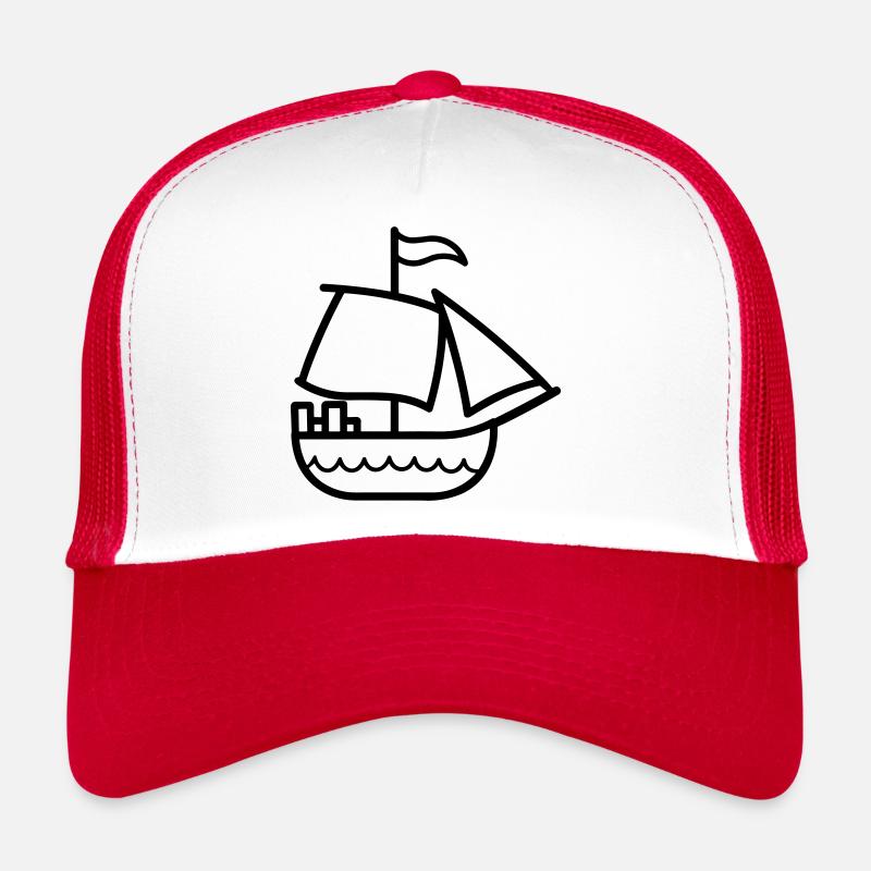Bateau pirate Casquette trucker 