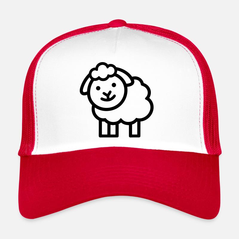 mouton Casquette trucker 