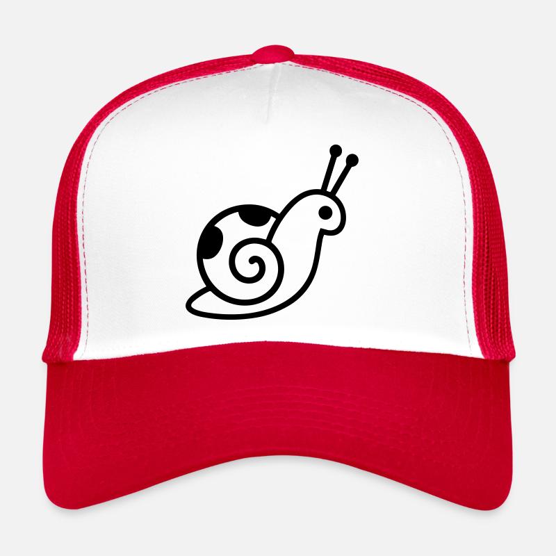 Escargot Casquette trucker 