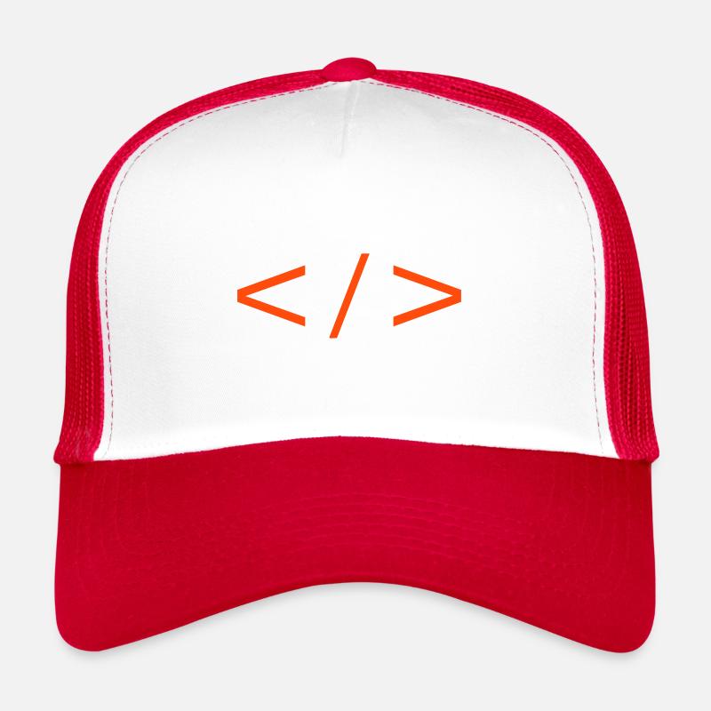 Nerdy design "Code Tag" Trucker Cap