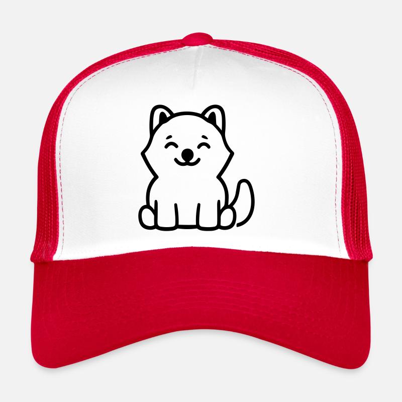 Chien Casquette trucker 