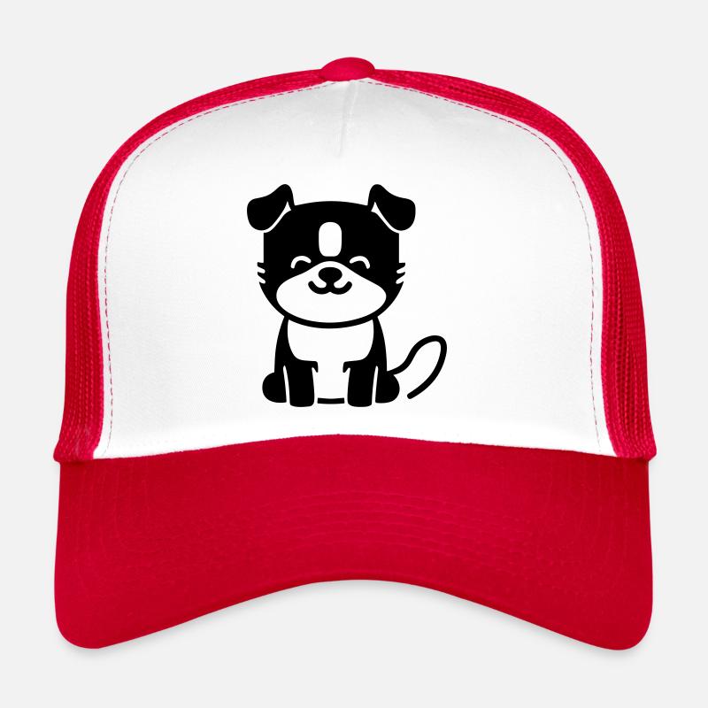 Chien Casquette trucker 