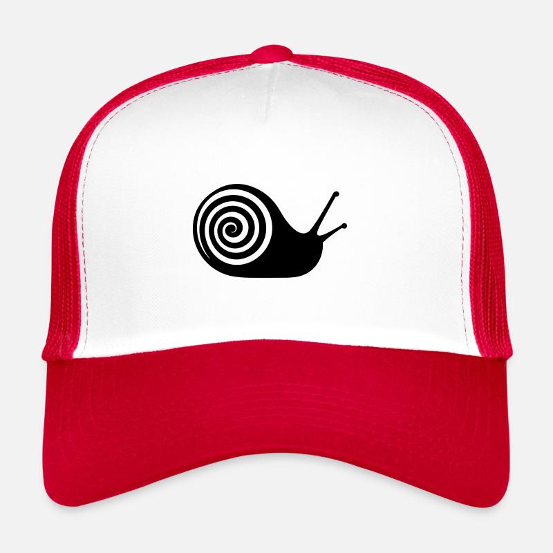 Escargot Casquette trucker 