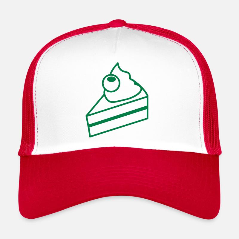 Süßes kleines Kuchenstück nach unten Trucker Cap